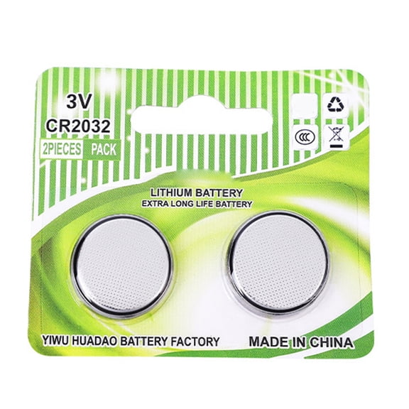High Capacity 3V 2032 Coin Batteries 2032 Lithium Batteries for Remote Controls and Scales, Reliability Energy Source