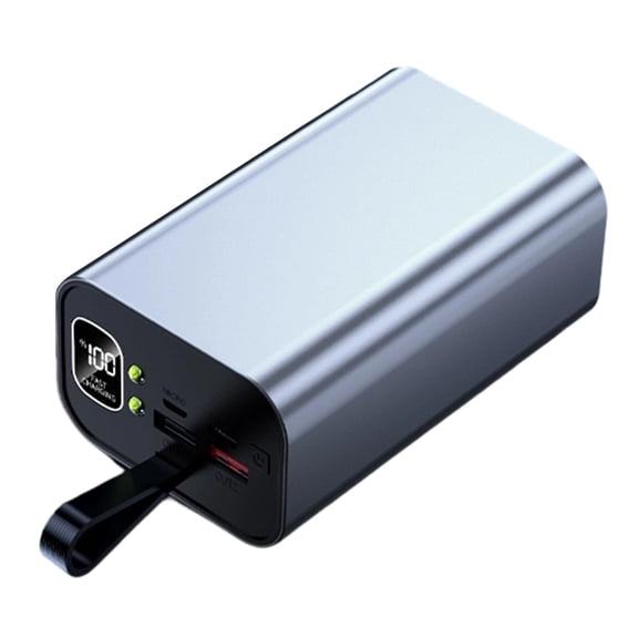 High Capacity Aluminum DIY Power Banks Set Offering Rapid Two Way Charging with Intelligent Compatibility for Travel & Daily