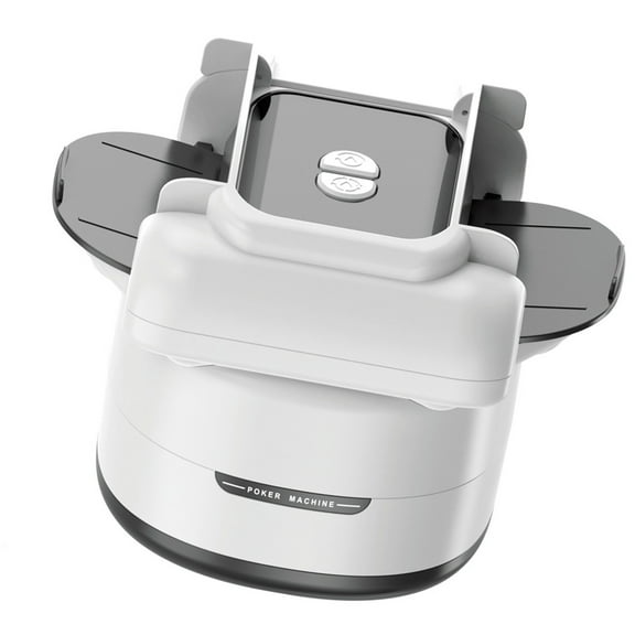 High Capacity Automatic Shufflers Processing 4 Decks Features Quiet Function and Plastic Construction for Gaming