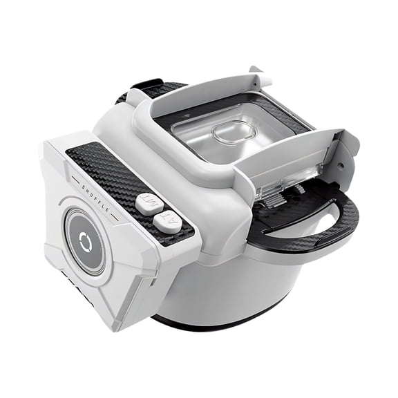 High Capacity Automatic Shufflers Processing 4 Decks Features Quiet Function and Plastic Construction for Gaming