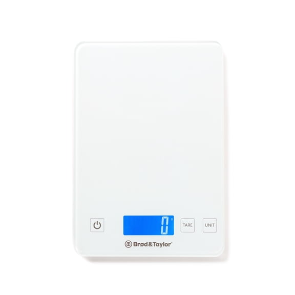 Brod & Taylor Battery High Capacity Digital Kitchen Scale for Baking, Cooking, Meal Prep, and Other Measurement