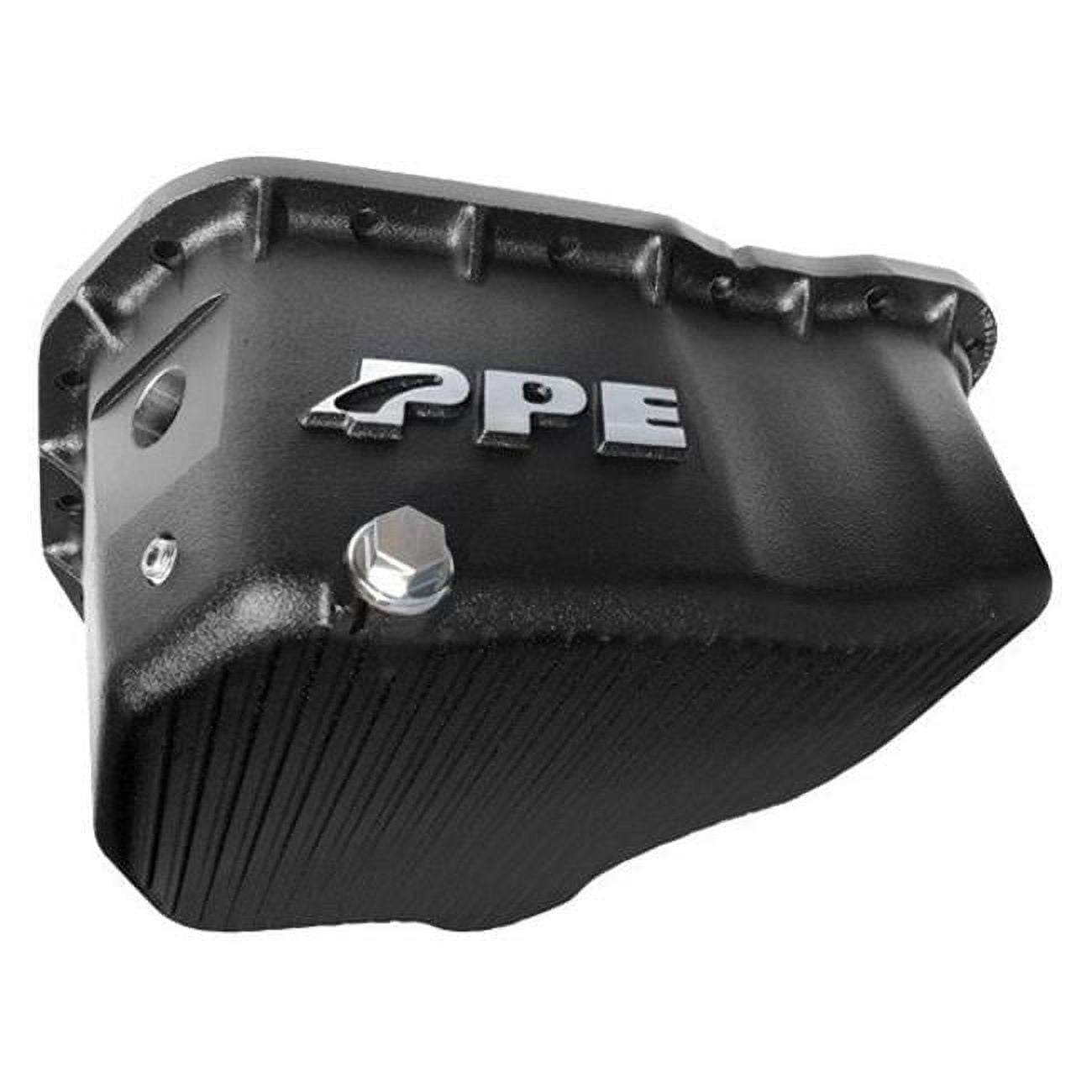 High Capacity Cast Oil Pan, Black for 2011-2016 GMC Chevy