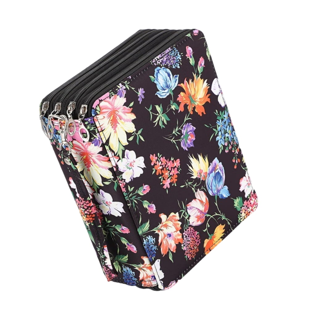 High Capacity Colored Pencil Case Holds 168 Slot Colored Pencil Gel Pen Large Capacity Pen Organizers for Student Artist