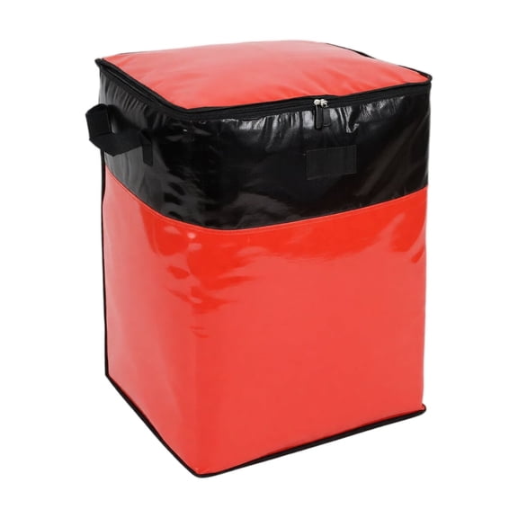 High-Capacity & Durable Moving Packing Bags Large Moving Bags Heavy Duty, Extra Large Laundry Bag, Storage Bag Organizer, Red 28X20X20 Inch Waterproof Fabric Moving Tote for Packing Clothes, Travel