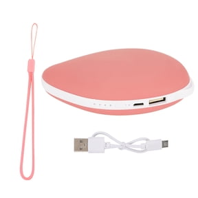 High Capacity Fast Charge Winter Anti-explosion Innovative Mobile Power USB Charging Hand WarmerPink