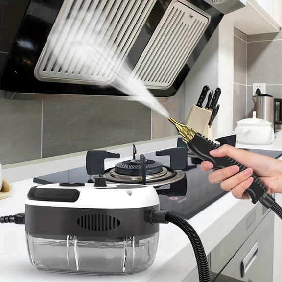 Steam Cleaner,1500W Portable High Pressure Steam Cleaning Machine with 3 Brush Heads for Home, Kitchen, Bathroom