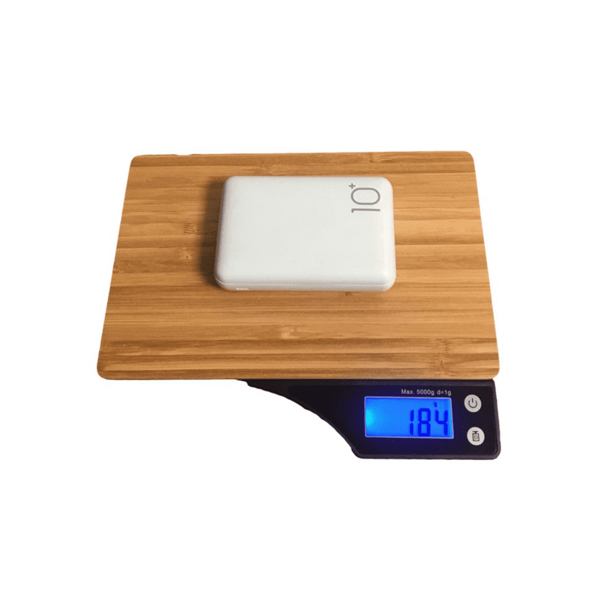 High Capacity Kitchen Scale Food Scale Bamboo Panel Digital Kitchen