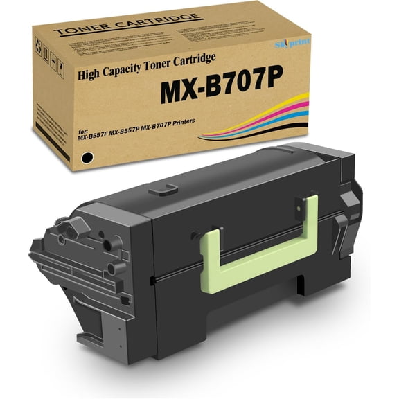 High Capacity MX-B707P MXB70T Toner Cartridges Black Compatible with Sharp MX-B70 Toner for MX-B557F MX-B557P MX-B707P Printers Toner