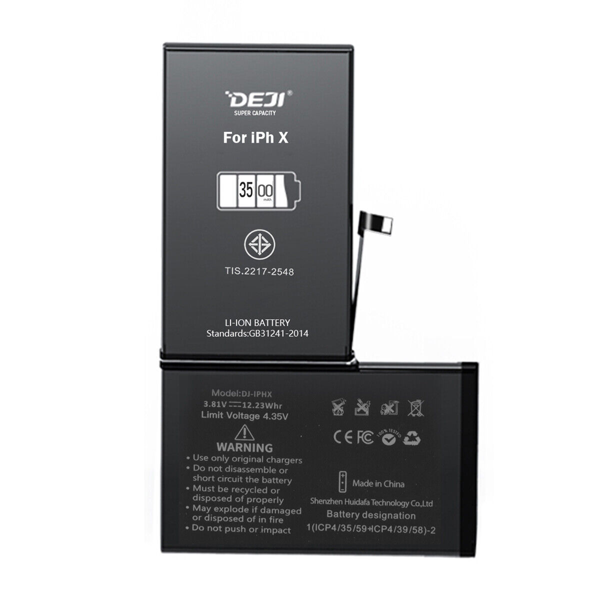 High Capacity OEM Apple Replacement Internal Battery for iPhone X 11 12