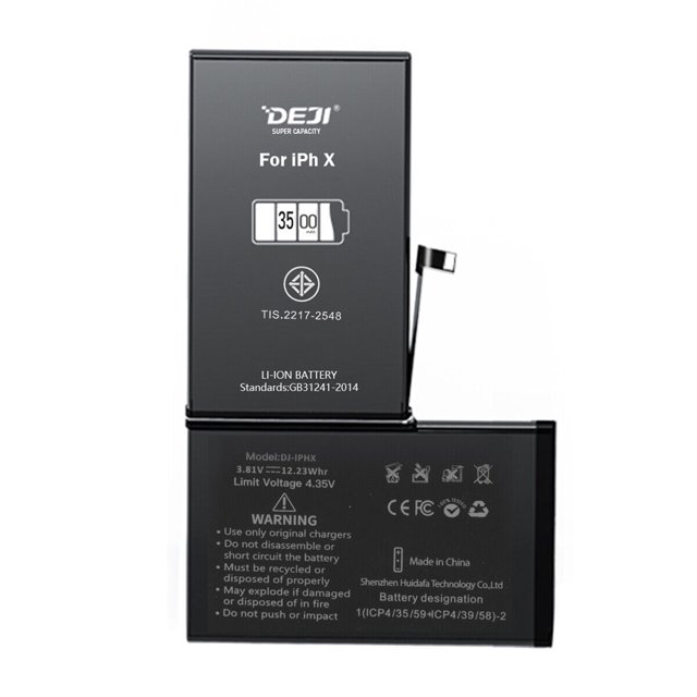 High Capacity OEM Apple Replacement Internal Battery for iPhone X 11 12