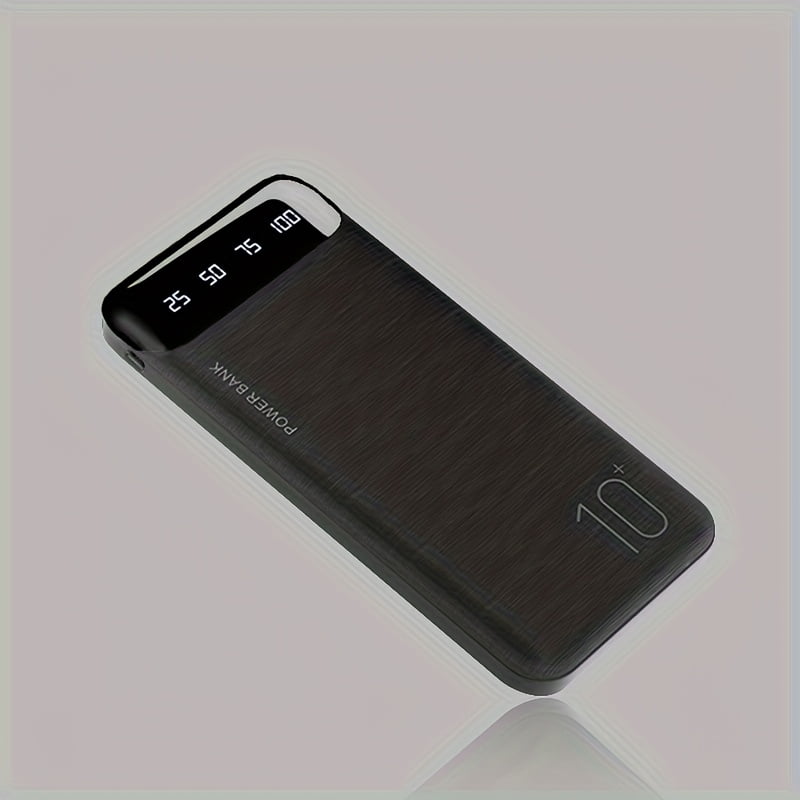 High-Capacity Outdoor Emergency Backup Power Supply of 10000/20000Mah. Features 2Xusb Outputs; Type-C And Input Ports, LED Digital Battery Display, And a Safe, Stable Polymer Lithium Battery,