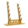 thumbnail image 1 of Solid Pine Flute Display Stand with Two to Five Levels for Storing and Showcasing Woodwind Instruments, 1 of 7