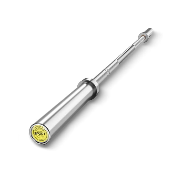 High-Capacity Powerlifting International Games Barbell 7FT 45LB – 1000LB Strength Training Bar for Home Gym, Bench Press, Squats, Deadlifts, Knurled Grip, Fits 2" Plates, Hard Chrome Plating