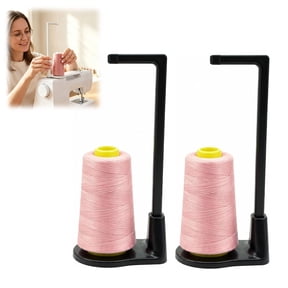 High-Capacity Sewing Machine Thread Stand – Universal Thread Holder with Anti-Tangle Guide, 3D Printed Heavy Duty for Home Sewing