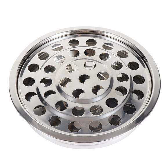 High Capacity Stainless Steels Church Communion Serving Tray 39 Cup Holder Stackable Design with Lid for Group Worship