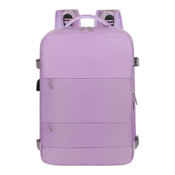 High Capacity Travel Backpack with Vacuum Compression Technology and Multiple Organized Compartments for Outdoor Adventures