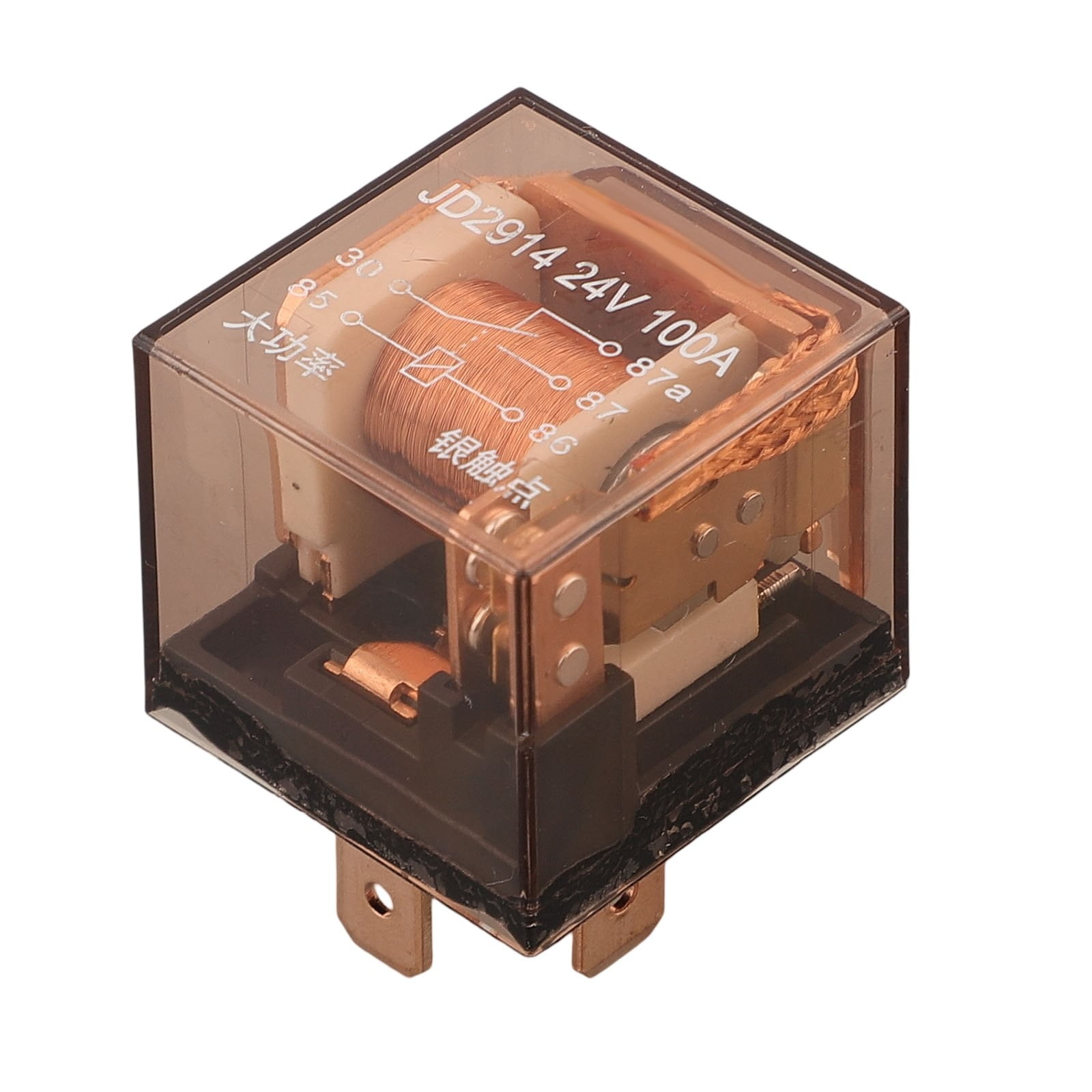 High Capacity Waterproof Car Relay 12V 24V 100A for Automotive Control