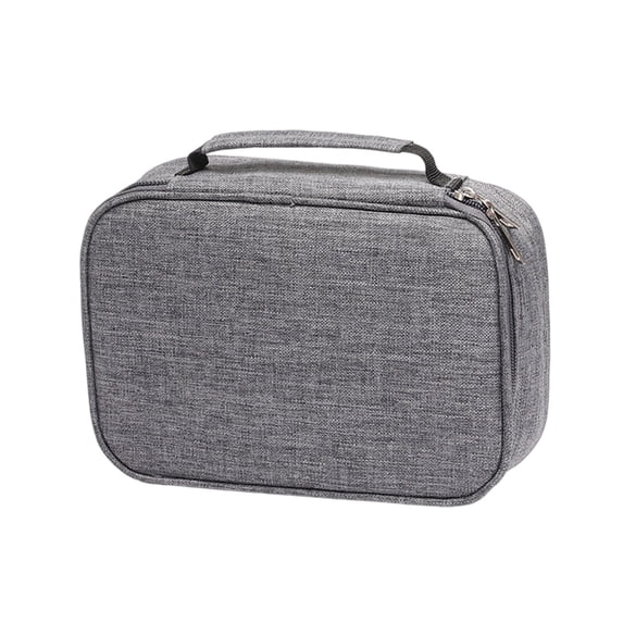 High Capacity Waterproof Zipper Pencil Case with 72 Slots, Multi-Functional Stationery Organizer, Removable Sleeves, Stylish and Spacious Storage