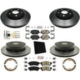 thumbnail image 1 of High Carbon Performance Disc Brake Rotor Pad Kit 14-15 Lexus IS250 All Wheel Drv, 1 of 10