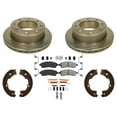 thumbnail image 1 of High Carbon Rear Disc Brake Rotors Off Road Severe Duty Pads for Ford F250 00-04, 1 of 6