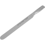 High Carbon Stainless Steel, 12-Inch Straight Round Edge Blade, Shabbat Kodesh Classic Challah Knife, JZ Style Handle, in Gift Box.
