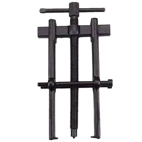 High Carbon Steel 2-Jaw Bearing Puller - Heat Treated, Rustproof, Anti-Slip Removal Tool, 200mm (8in)