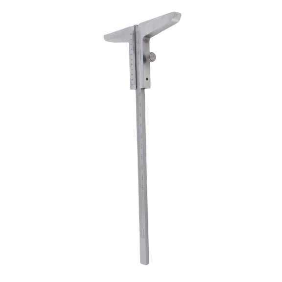 High Carbon Steel Depth Vernier Caliper 0-150mm / 0-6 in Measuring Tool