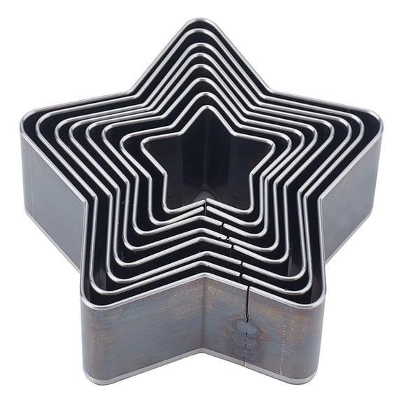 High Carbon Steel Leather Die Cutter Hollow Punching Tool Cutting Mold Punching Die Set for Handmade DIY Leather Craft Stainless Steel Leather Cutting Dies Cutter Tool Mold Punching Die Set Gunmetal