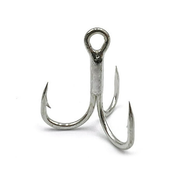 High Carbon Steel Trebles Hook with Blood Grooves Lures Fishing Tackle Fish Hook for Lake, River