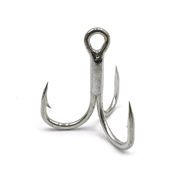 High Carbon Steel Trebles Hook with Blood Grooves Lures Fishing Tackle Fish Hook for Lake, River