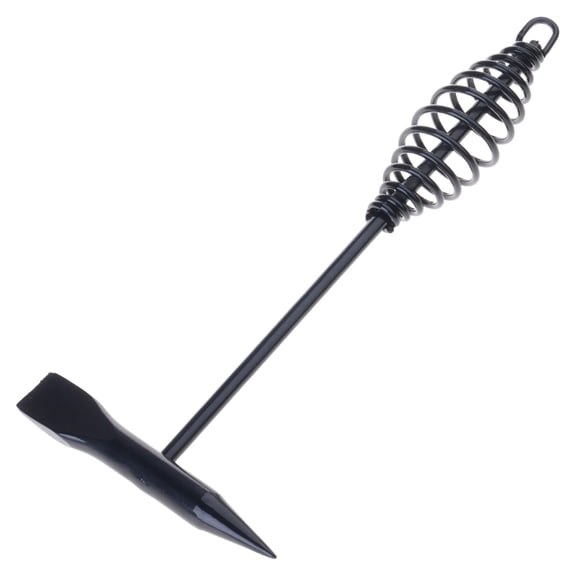 High Carbon Steel Welding Slag Hammer with Shock Absorbing Spring Handle for Debris Removal Household Application Repair