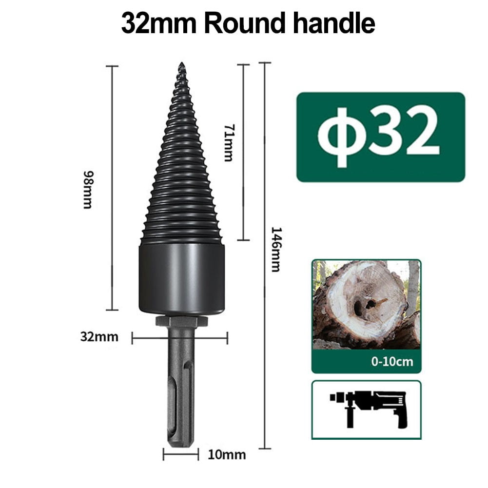 6-Piece Flat Wood Drill Bit Set - High Carbon Steel Spade Bits For Woodworking, DIY