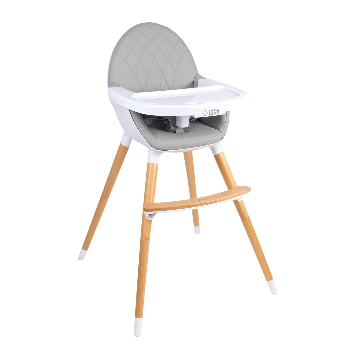 High Chair for Babies, Toddlers, Kids & Children Wooden Highchair