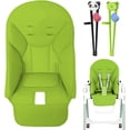 thumbnail image 1 of High Chair Cover Replacement for Gracos | Baby High Chair Cushion | Multifunctional Highchair Seat Padding Cover | Dining Chair Cover Pad | Restaurant High Chair Covers for Toddler Kids|Green, 1 of 7