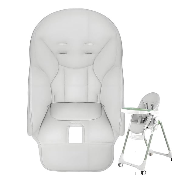 High Chair Cover for Baby - Replacement Cover for High Chairs - PU Leather Dining Chair Cover | Multifunctional Highchair Seat Cover Pad