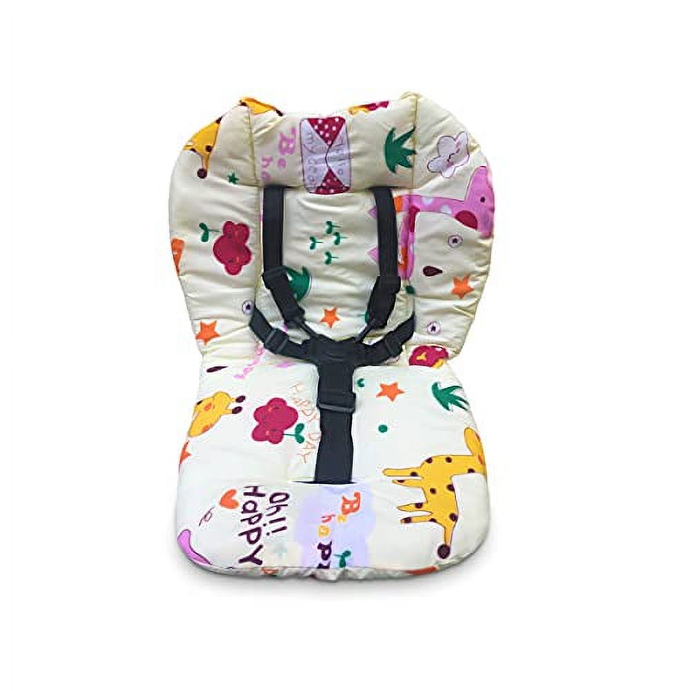 High Chair Cushion and Straps,High Chair Cushion Pad,Baby High Chair