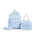 thumbnail image 1 of High Ciber Large Capacity Three Piece Backpack for Students Double Shoulder School With Laptop Compartment And Stylish Print, 1 of 5