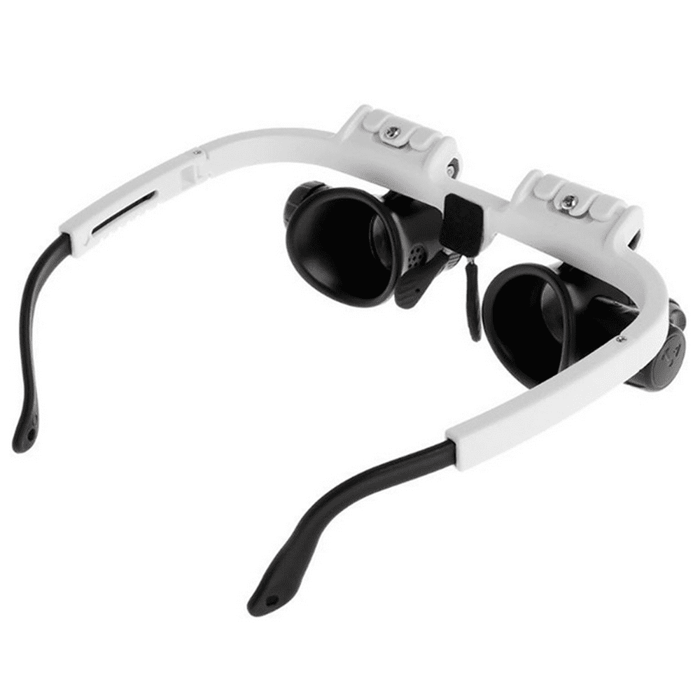 High-Clarity Magnifying Glass with LED Lights for Examining Fine Prints, Coins, Stamps, Jewelry