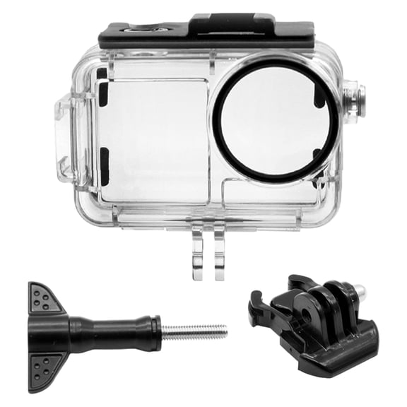 High Claritys Light Transmission Camera Dive Case with Reinforced Glass for Action 4/3 Cameras Extreme Durability Cover