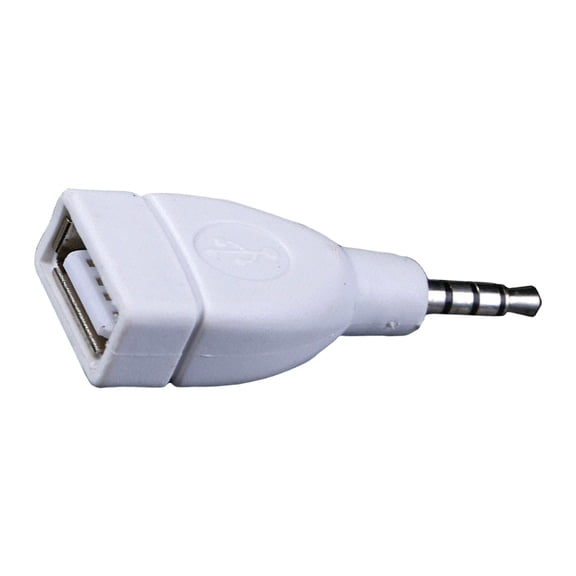 High Compatibility 3.5mm Male AUXs Sound Plug to USB 2.0 Female Converters for Sound Devices and Headphones