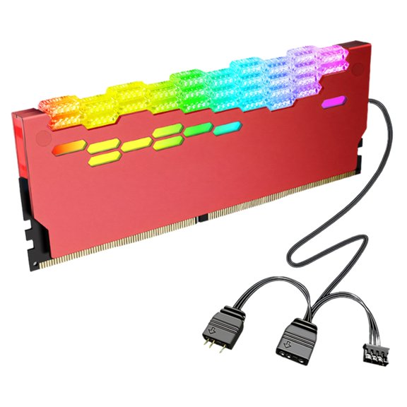 High Compatibility 5V 3PIN ARGB Memory Heatsink Coolers Addressable RGBs Cooling