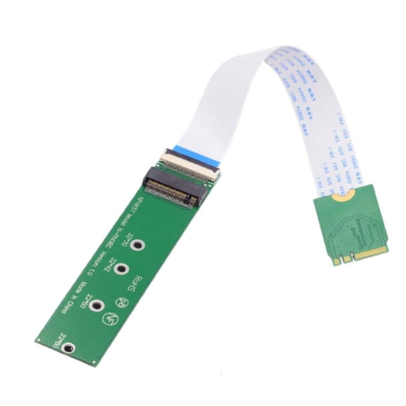High Compatibility M.2 A+E Key to NVME M Key Adapter for Storage Upgrades