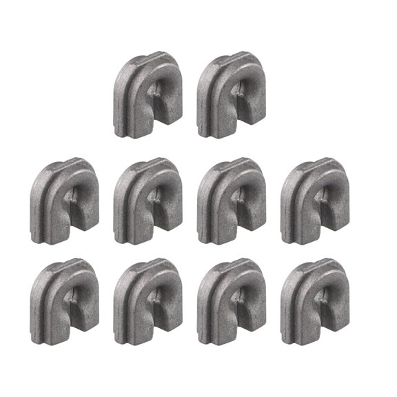 High Compatibility Opening Of The Eye 10Pcs Compatibility Eyelets For Trimmers Installation Metal High Quality