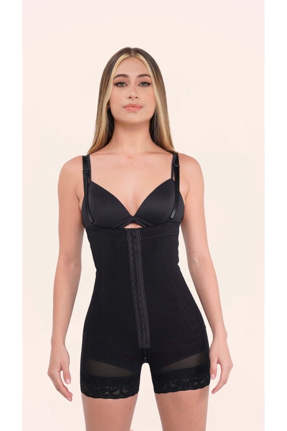 High Compression Strapless Short Faja Hourglass