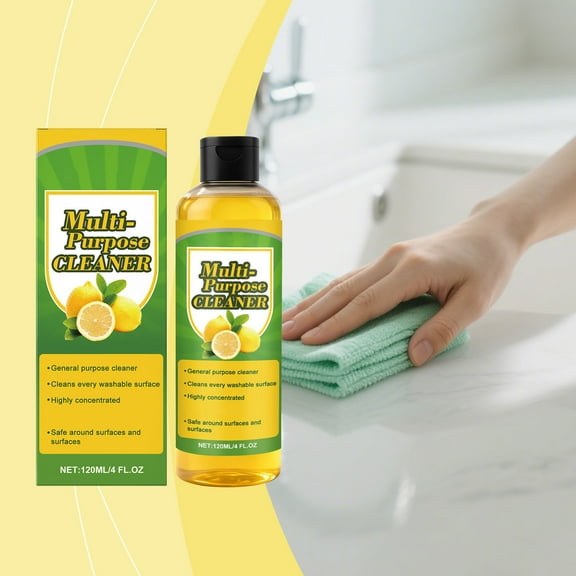 High Concentration Multi Purpose All Purpose Cleaner for Kitchen and Bath, Heavy Duty Surface Cleaner for Home and Family Use 120ml