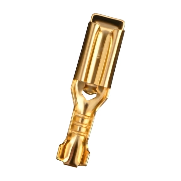 High Conductivity Copper Locking Spade Terminals with Insulated Housing for Safe and Stable Electrical Connection
