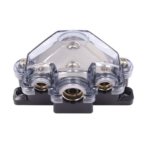 High Conductivity Fuses Holder Power Distribution Block For Car Stereo Systems With Corrosions Resistant Construction