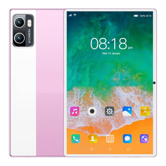 High Configuration 2+16G Full Netcom 10.1 Inch Android Tablet 10 Core IPS HD Ultra-Thin WiFi Bluetooth Voice Call Game Office Tablet