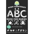 thumbnail image 1 of High Contrast Books for Baby High Contrast Book For Babies: Abc Books For Kids Ages 0-3, (Paperback), 1 of 1
