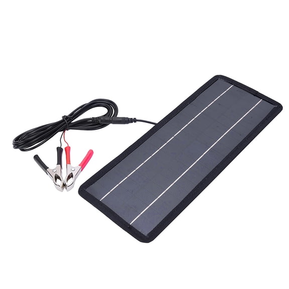 High Conversion Rate 4.5W Solar Car Storage Battery Charger Core Panel Can 12V to 5V